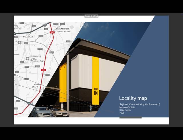 3,789M² WAREHOUSE TO LET IN AIRPORT INDUSTRIA